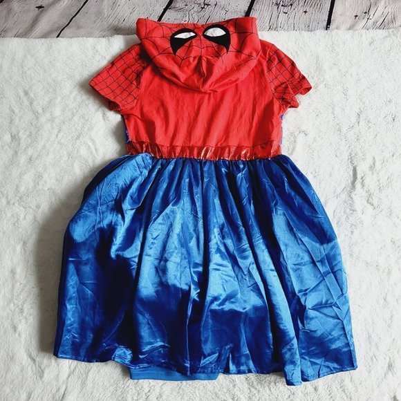 Girls' Marvel Spider-Man Cosplay Dress, 3KIDC-AG - Picture 3 of 5